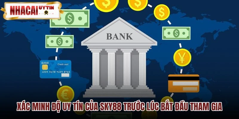 Xác minh tài khoản và kiểm tra giao dịch nạp rút tiền tại Sky88