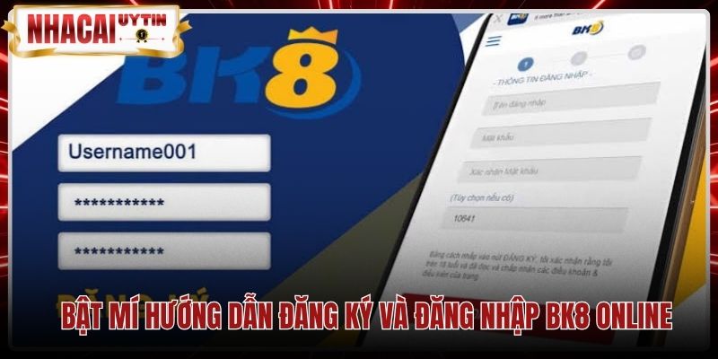 Quy trình đăng ký tài khoản chính chủ an toàn trên BK8
