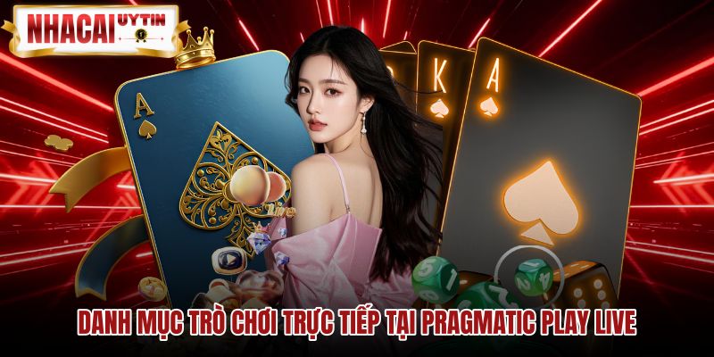 Trò chơi sòng bạc kinh điển cùng game show Pragmatic Play Live