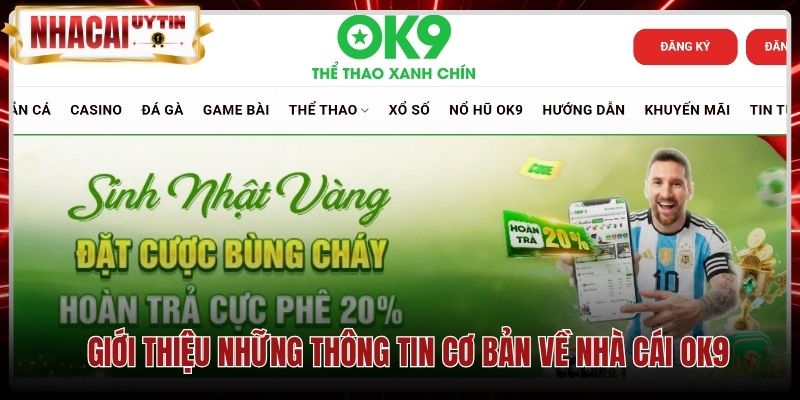 Giấy phép quản lý quốc tế cùng hệ thống bảo mật Ok9