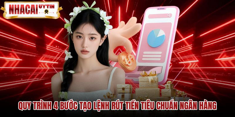 Quy trình xử lý lệnh rút tiền an toàn về ngân hàng