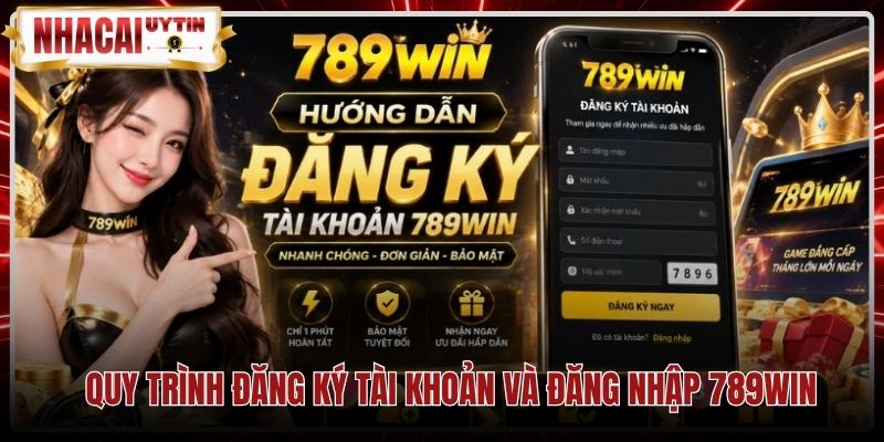 Các bước đăng ký tài khoản bảo mật cùng nền tảng 789Win
