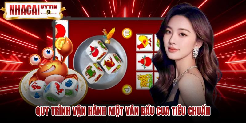 Trình tự lắc xí ngầu và mở bát trò chơi Bầu cua